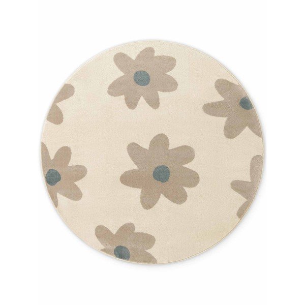 Beež lastevaip ø160 cm Bloomy - Hanse Home