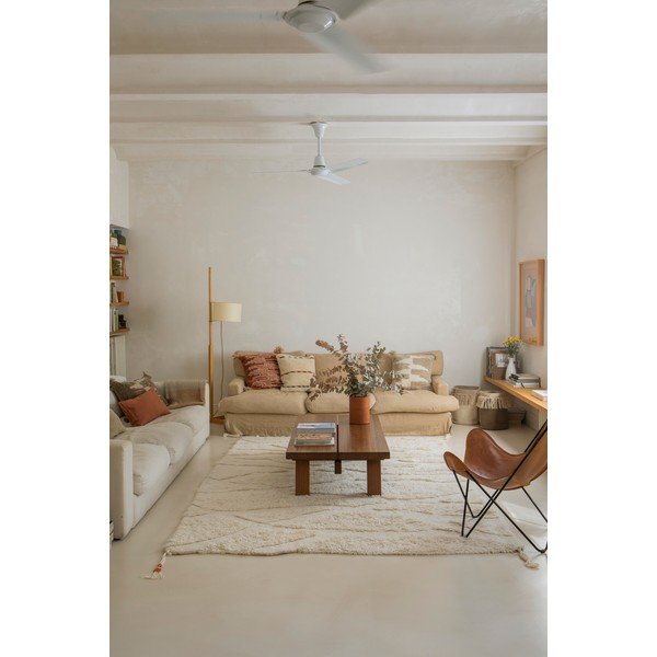 Valge pestav käsitsi kootud villane vaip 170x240 cm Enkang Ivory - Lorena Canals-image-4