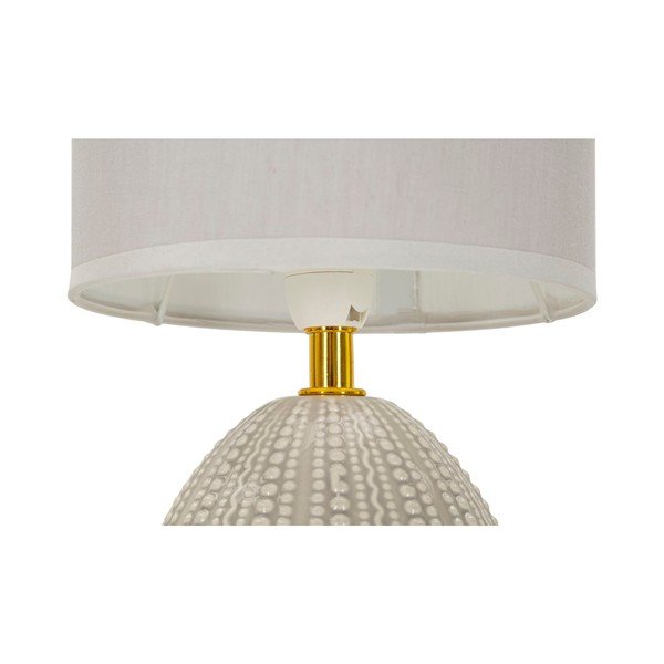 Helehall keraamiline laualamp tekstiilist varjuga (kõrgus 30,5 cm) Flavi - Mauro Ferretti-image-4