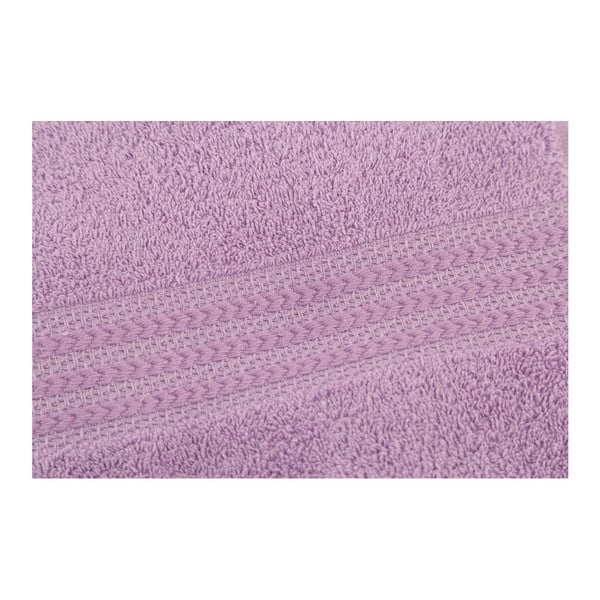 Lilla puhtast puuvillast rätik , 50 x 90 cm - Foutastic-image-2