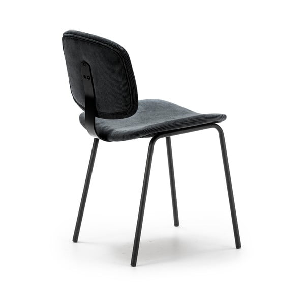 Mustad söögitoolid 2-st komplektis Arus - Marckeric-image-4