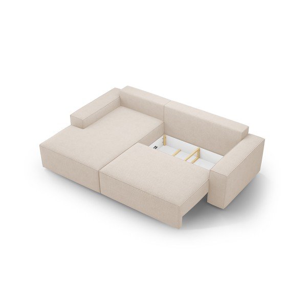 Beež bukleekangast nurgadiivanvoodi (vasak nurk) Jodie - Micadoni Home-image-4