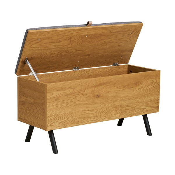 Tammepuidu imitatsiooniga kirst 92x48x33 cm Barco – House Nordic-image-3