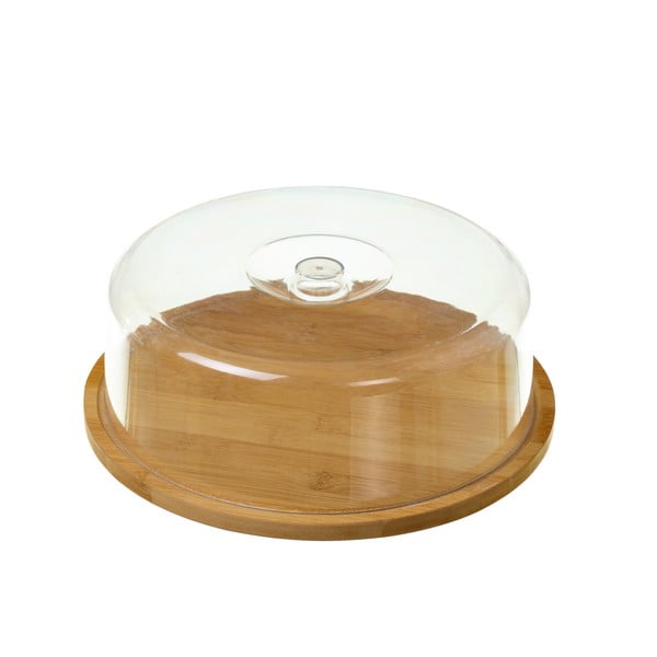 Ümmargune bambusest kandik kaanega Bambus - Casa Selección-image-2