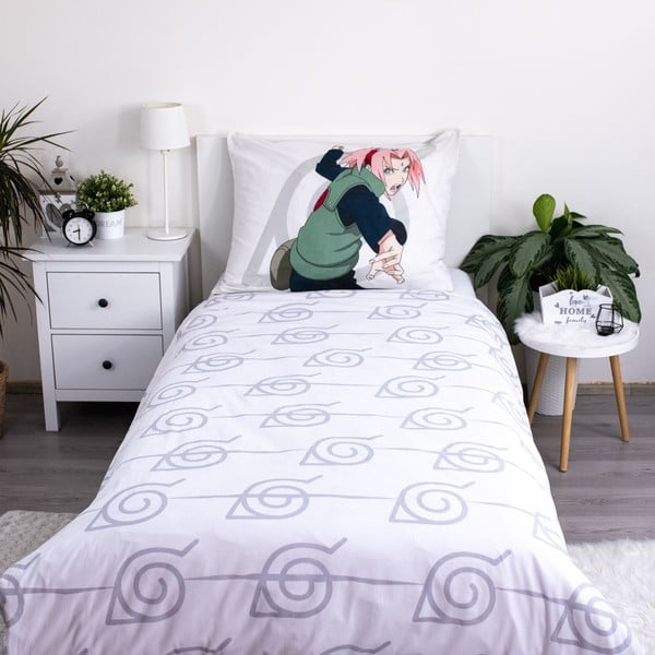 Puuvillane laste voodipesu 140x200 cm Naruto - Jerry Fabrics-image-1