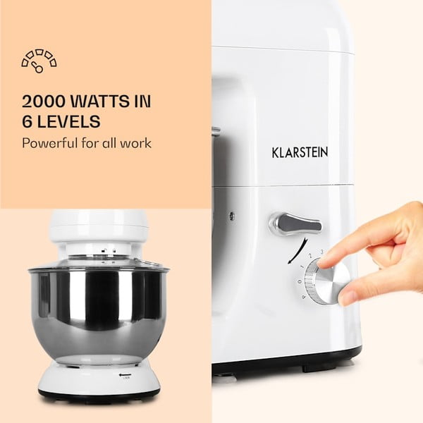 Valge köögikombain Bella - Klarstein-image-2