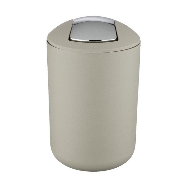 Plastikust prügikast Taupe 6,5 l Brasil - Wenko-image-2