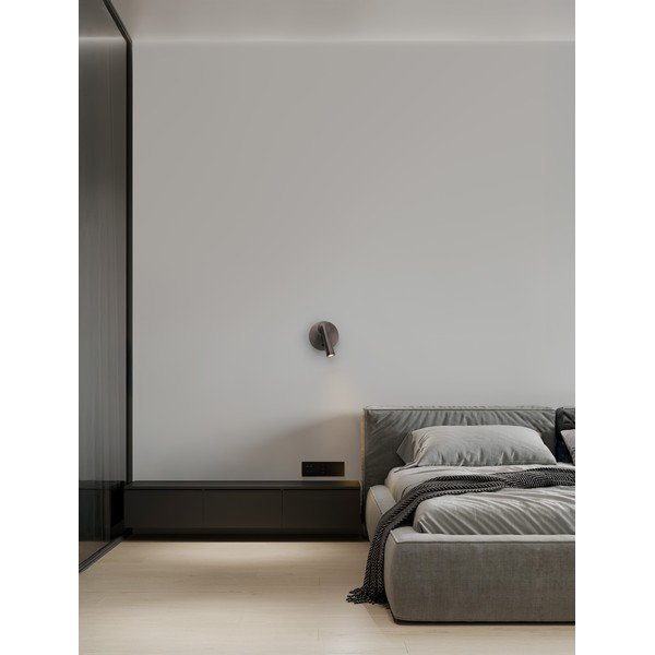 Hall alumiiniumist LED-prožektor painduva konstruktsiooniga 7x10 cm Tico - Nova Luce-image-1