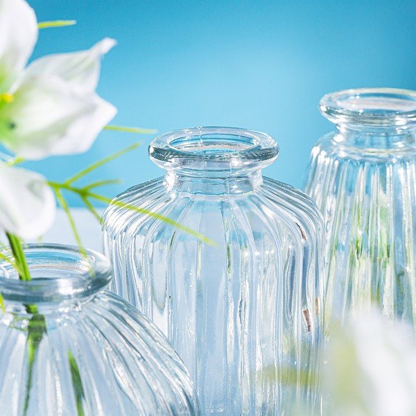 3 klaasvaasi komplekt Bud - Sass & Belle-image-2