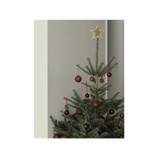 Käsitsi puhutud klaasist jõulukuulid 4tk komplektis ø 7 cm Juhla - Blomus-image-1