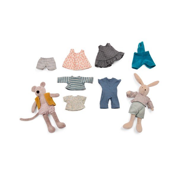 Plüüsist mänguasi La Grande Famille - Moulin Roty-image-4