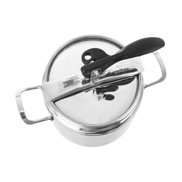 Roostevabast terasest survepott kaanega , 5 l Profi - Orion-image-3