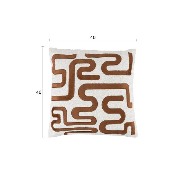 Sametist dekoratiivpadi 40x40 cm Ayur - White Label