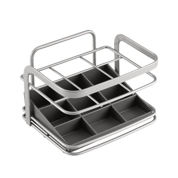 Seinale paigaldatud söögiriistade hoidja Eureka - Metaltex