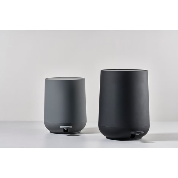 Must plastikust prügikast 3 l Nova – Zone-image-2