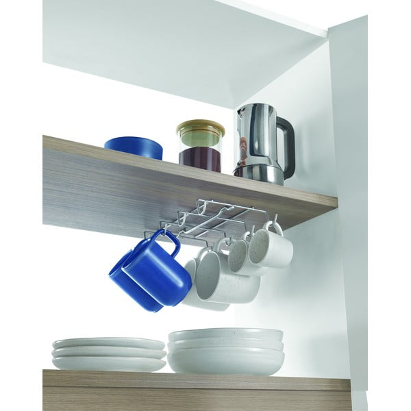 Seinale kinnitatav roostevabast terasest tassihoidja Octo-Mug - Metaltex-image-3