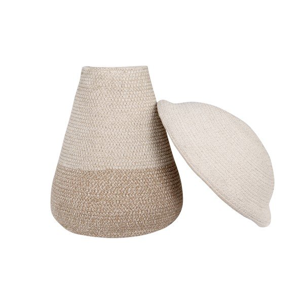 Beež riidest laste mänguasjakorv ø 33x38 cm Mama Mushroom - Lorena Canals-image-3