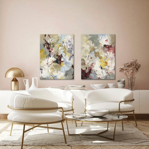 Käsitsi maalitud elementidega maal 60x80 cm Free Play 1 - Malerifabrikken-image-3