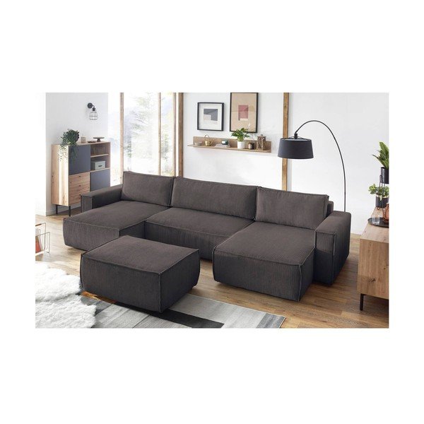 Tumepruun velvetist tumba Nihad - Bobochic Paris-image-1