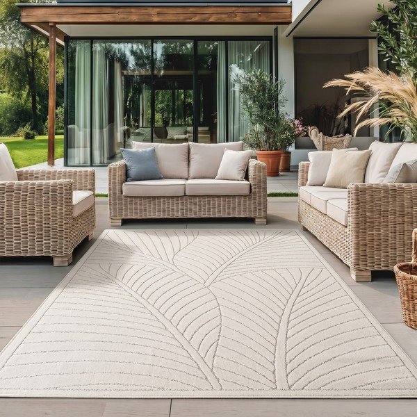 Kreemikas sise- ja õuevaip 200x290 cm Nova 1203 - Ayyildiz Carpets-image-1
