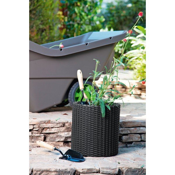 Plastikust pott ø 28 cm Cylinder - Keter-image-1