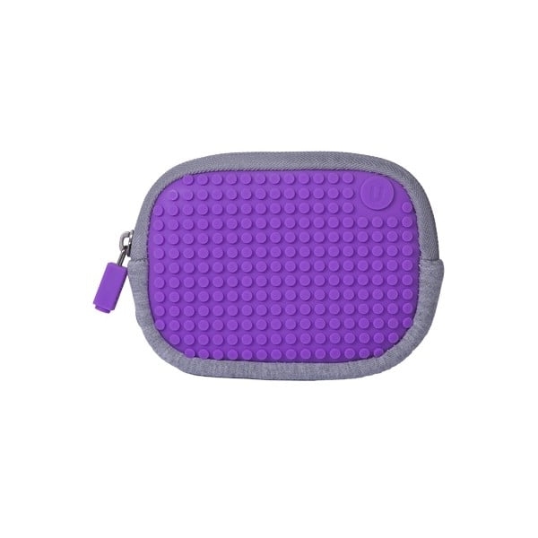 Pixelové univerzální pouzdro, grey/purple