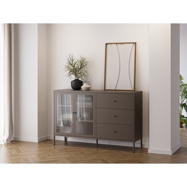 Hall metallvitriin 140x90x40 cm - Marckeric-image-1