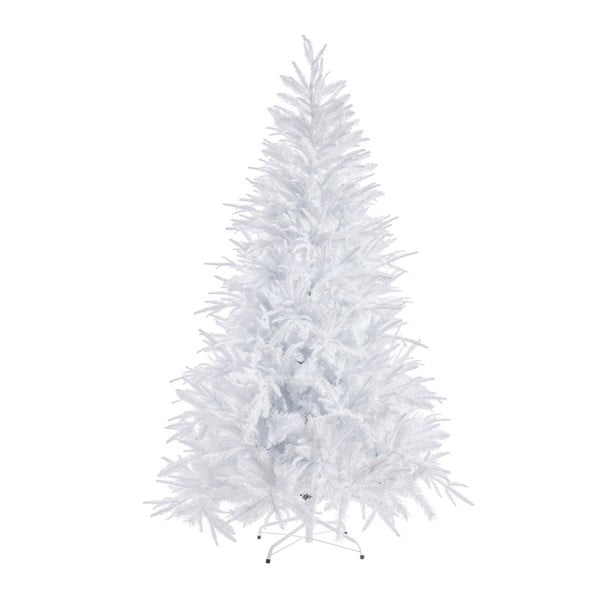 Bílý umělý vánoční stromek Ixia Snow, výška 210 cm