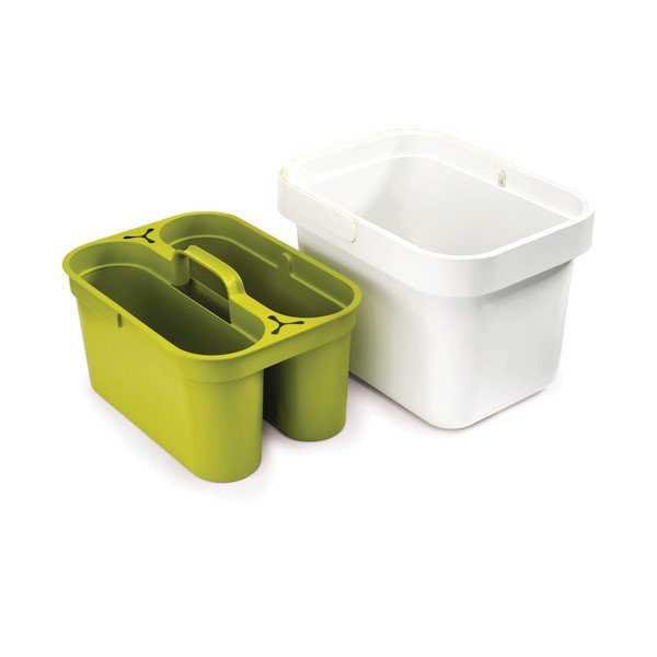 Šedý kyblík na úklidové prostředky Joseph Joseph Clean&Store-image-3
