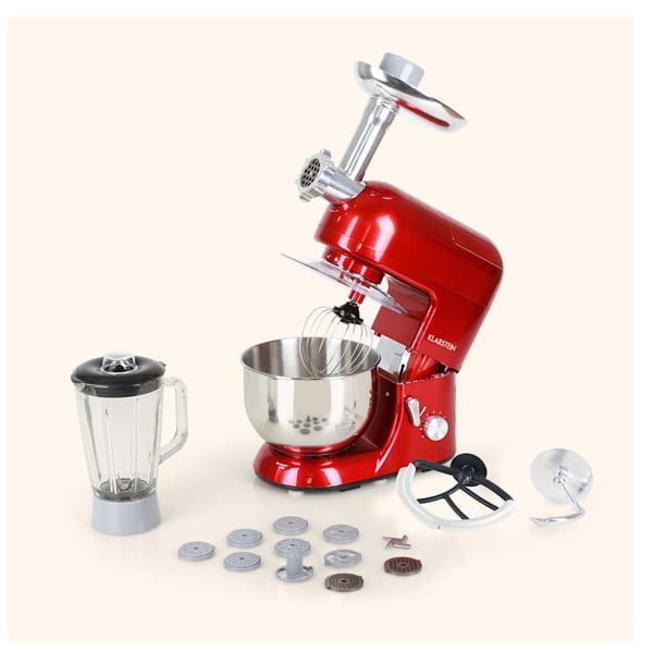 Punane multifunktsionaalne köögikombain Lucia Rossa - Klarstein-image-1