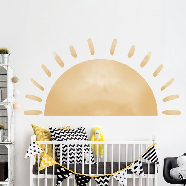 Laste seinakleebis 155x75 cm Watercolor Sun - Ambiance-image-4