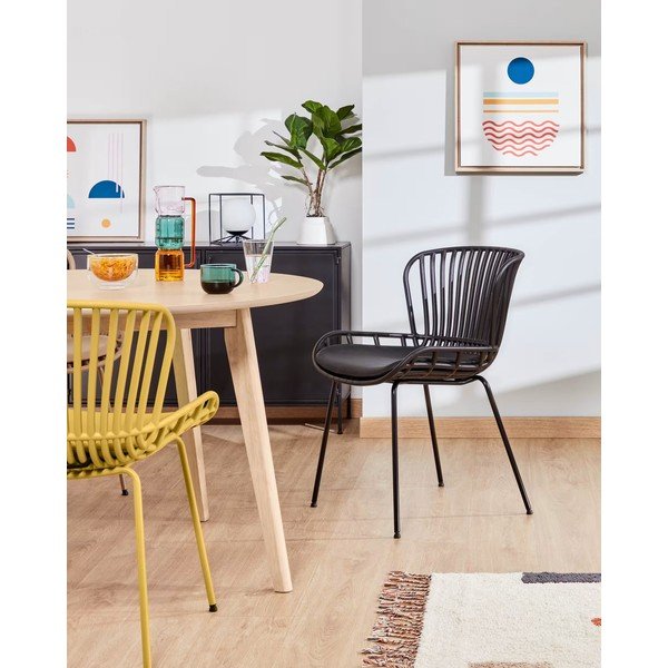 Must teraskonstruktsiooniga aiatool Surpik - Kave Home-image-1