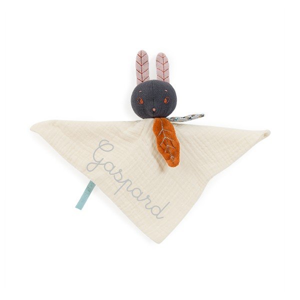 Kreem kaisutekk Rabbit Lune - Moulin Roty-image-2