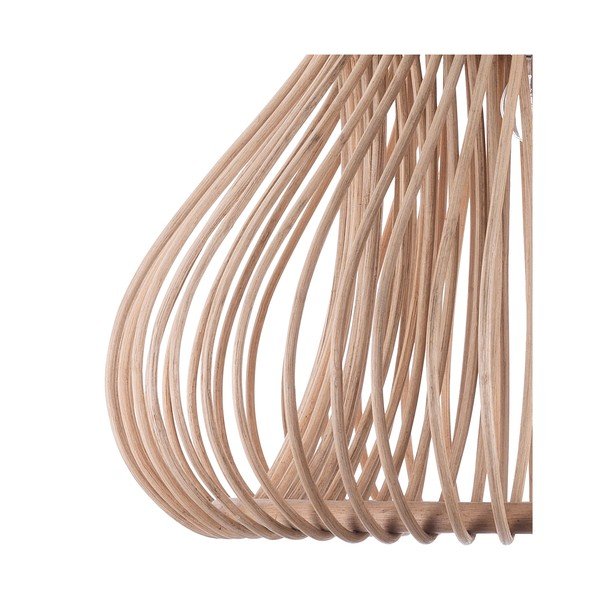 Naturaalset värvi rippvalgusti rotangist varjundiga ø 60 cm Tinggi - Tomasucci-image-2