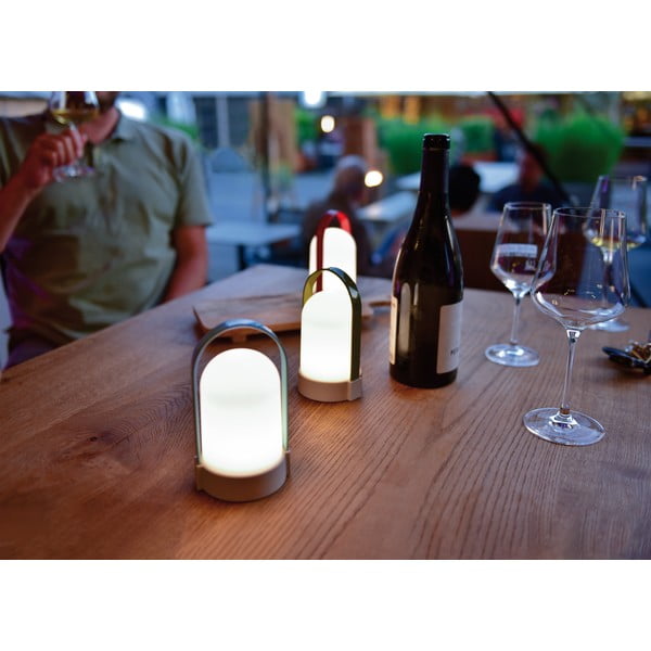 Valge LED dimmerdatav laualamp (kõrgus 15 cm) Uri - Remember-image-3