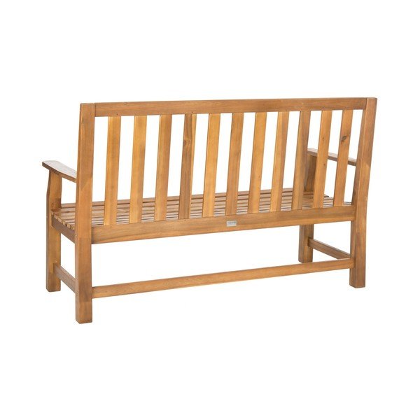 Hnědá zahradní lavice z akátového dřeva Safavieh Havana-image-1