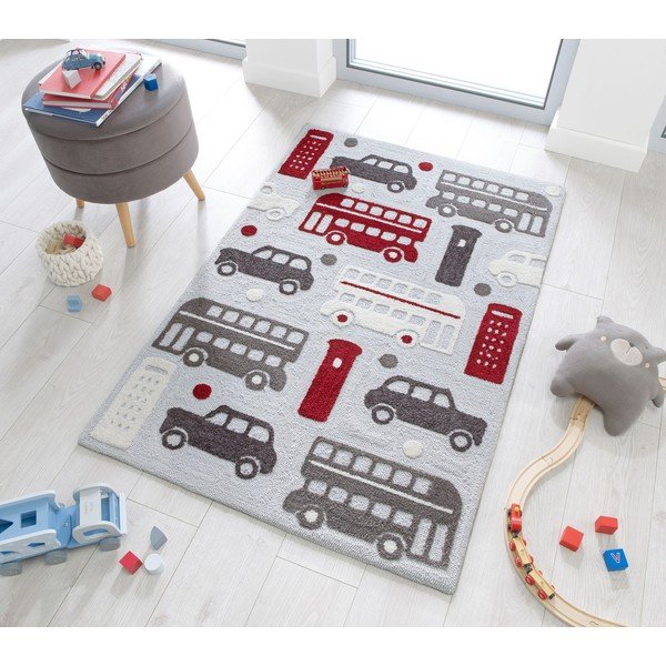 Hall lastevaip 100x150 cm City Buzz - Flair Rugs-image-4