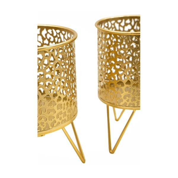 Metallist lillealused 2 tk komplektis ø 16 cm (kõrgus 20 cm) Piny - Mauro Ferretti-image-3