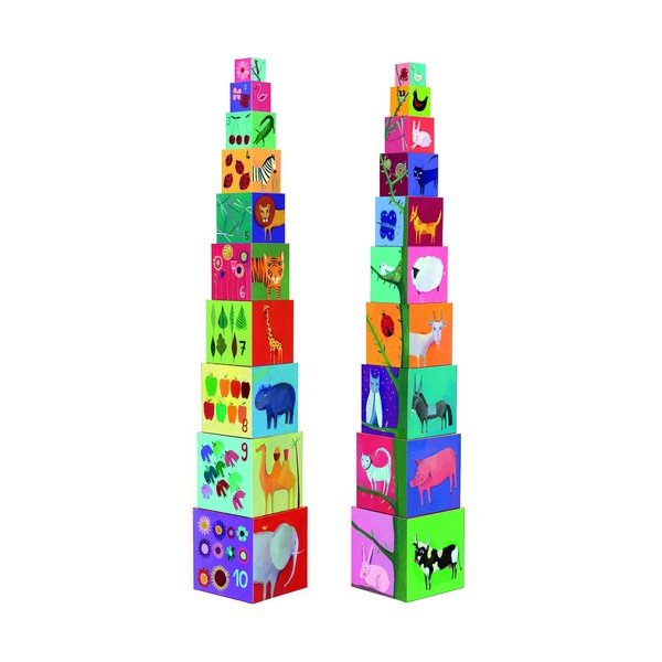 Box Tower Loodus ja loomad - Djeco-image-1
