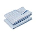 Komplekt 2 sinist puuvillast rätikut Stripe, 50 x 70 cm - Hübsch