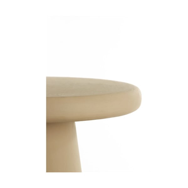 Beež ümmargune diivanilaud ø 60 cm Kulona - Light & Living-image-2