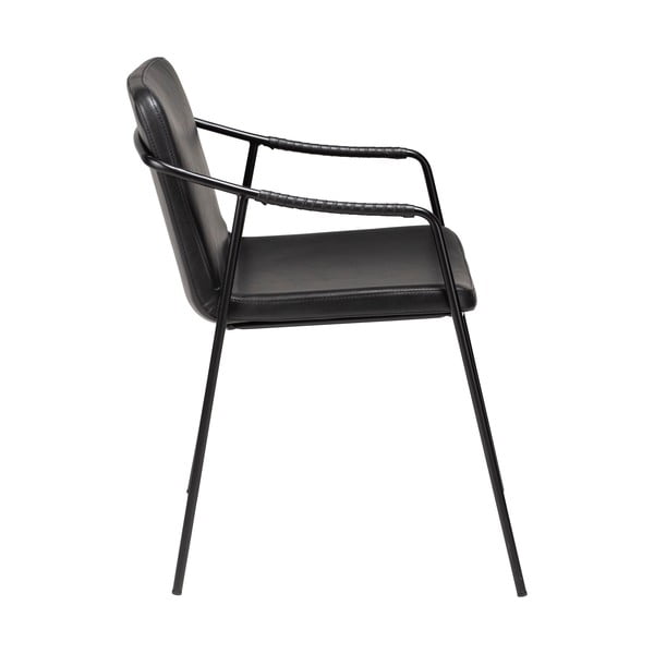 Mustast kunstnahast söögitool Boto - DAN-FORM Denmark-image-2