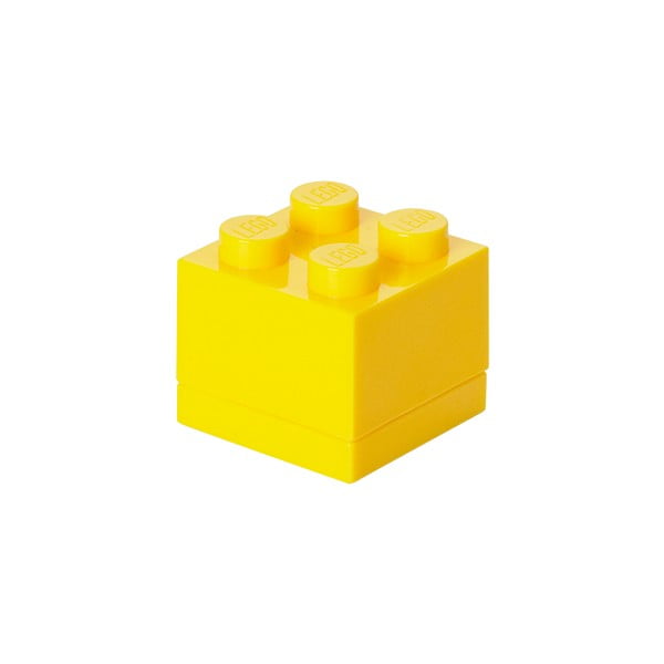 Kollane hoiukast Mini Box - LEGO®
