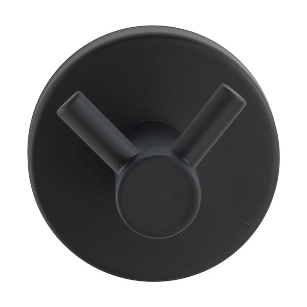 Kahekordne mattmust roostevabast terasest seinakonks Bosio - Wenko-image-2