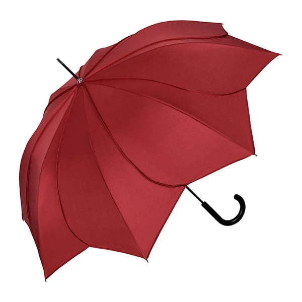 Tmavě červený holový deštník Von Lilienfeld Minou, ø 98 cm