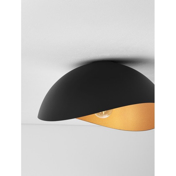 Matt must/kuldne metallist laelamp Opsi - Nova Luce-image-4