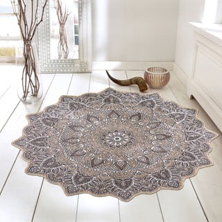 Vaip Makissa, ⌀ 80 cm Kave - Vitaus