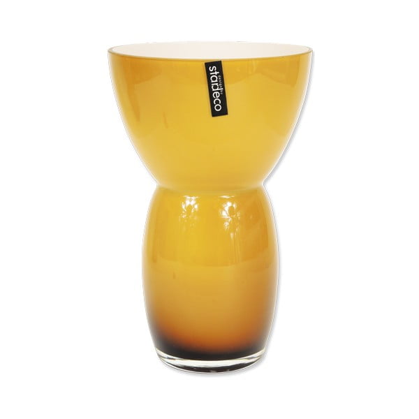 Skleněná váza Fornio, oranžová