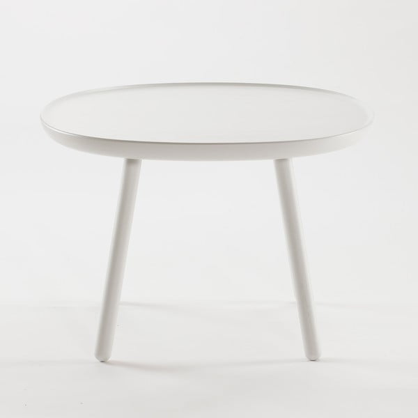 Valge täispuidust laud, ø 64 cm Naïve - EMKO-image-3