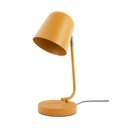 Ookerkollane metallist laualamp (kõrgus 38,5 cm) Encantar - Leitmotiv